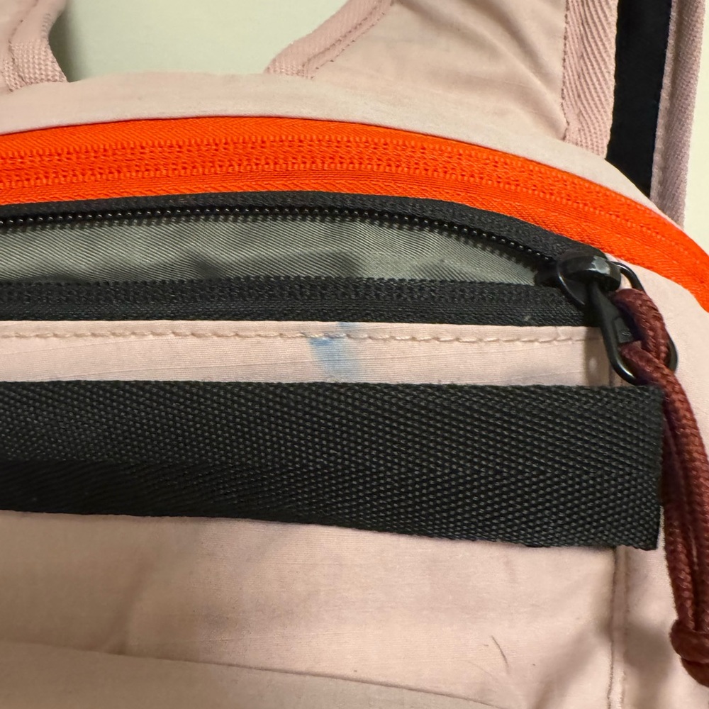 BagSMART Pink Everyday Backpack with Mint Accents - Picture 3 of 3